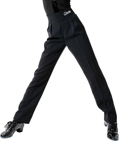 SCGGINTTANZ GD5205 طفل اللاتينية الحديثة قاعة الرقص المهنية عالية الخصر تصميم الجزرة نمط السراويل لصبي in Kuwait