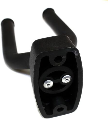 Modern Black Guitar Wall Mount Holder - Dual Space-Saving Guitar Stand, Easy Install Wall Organizer with Minimalist Design (Black) in Saudi Arabia