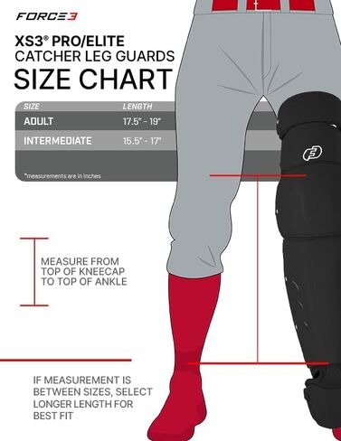 FORCE3 XS3 Elite Leg Guards in Saudi Arabia