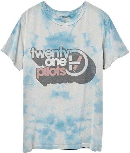 تي شيرت Twenty One Pilots بشعار كلاسيكي للعطلات للجنسين باللون الأزرق in Saudi Arabia
