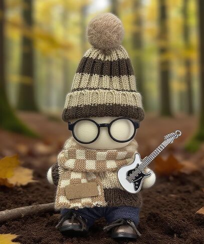 17 سم ملابس دمية 6 أجهزة كمبيوتر ملحقات ملحقات أحذية بنية سروال سروال قبعة كروشيه ملابس لفيلم المفاتيح ، لا دمية (بنية) in Kuwait