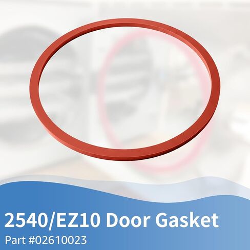2540 EZ10 Door Gasket for Tuttnauer 2540 Series Gasket 2540M, 2540MK, 2540E, 2540EA, 2540EK, EZ10K 2540m Door Seal Replacement Part #02610023 in Kuwait