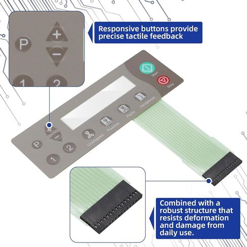Timsenkoo M11 Touchpad Control Panel 015-1551-00 for Midmark M9 M11 020-030 Steam Replacement in Kuwait