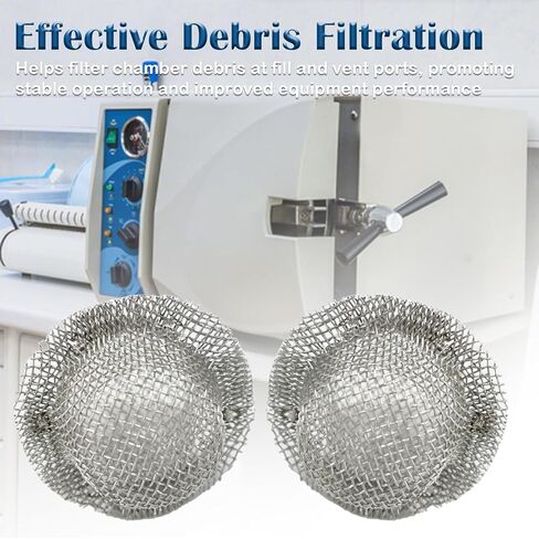 MIF062 مرشح غرفة التعبئة/التهوية #002-0360-00 متوافق مع Midmark M9/M9D، M11/M11D، 1730E، 1730EK، 1730M، MIF062 MIK072، MIK080 استبدال فلتر الشاشة، عبوتان in Kuwait