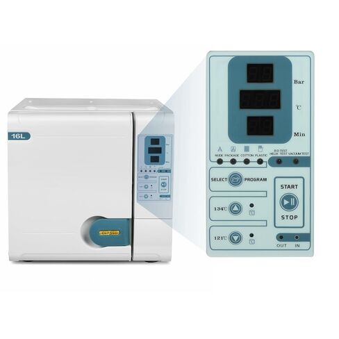 معقم الأوتوكلاف بالبخار قبل الفراغ من Getidy سعة 16 لترًا من الفئة B مع وظيفة التجفيف JY-16 in Kuwait