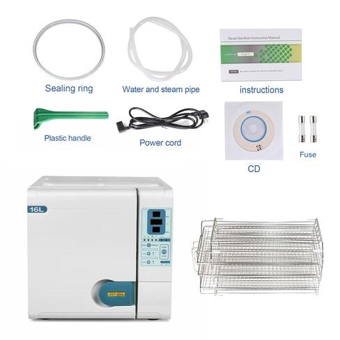 معقم الأوتوكلاف بالبخار قبل الفراغ من Getidy سعة 16 لترًا من الفئة B مع وظيفة التجفيف JY-16 in Kuwait