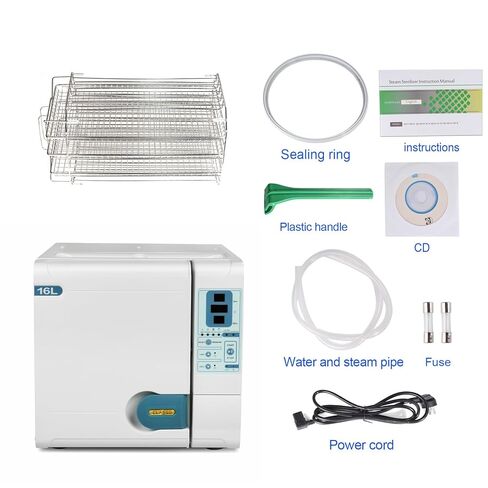 معقم الأوتوكلاف بالبخار قبل الفراغ من Getidy سعة 16 لترًا من الفئة B مع وظيفة التجفيف JY-16 in Kuwait