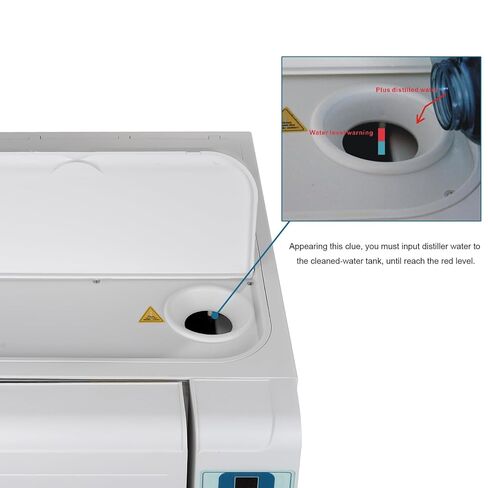 معقم الأوتوكلاف بالبخار قبل الفراغ من Getidy سعة 16 لترًا من الفئة B مع وظيفة التجفيف JY-16 in Kuwait