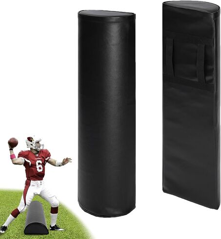 Heavy Tackling Dummies 2-Piece for Football with Handles, Soccer Equipment-Waterproof PVC Football Step Over Dummy, for Footwork Drills Sports Training,Training Equipment. in Saudi Arabia