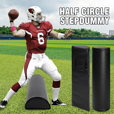Heavy Tackling Dummies 2-Piece for Football with Handles, Soccer Equipment-Waterproof PVC Football Step Over Dummy, for Footwork Drills Sports Training,Training Equipment. in Saudi Arabia