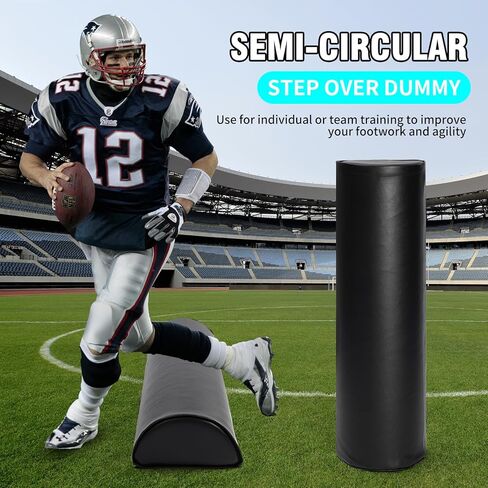 Heavy Tackling Dummies 2-Piece for Football with Handles, Soccer Equipment-Waterproof PVC Football Step Over Dummy, for Footwork Drills Sports Training,Training Equipment. in Saudi Arabia