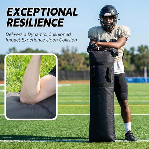 قطعتان من دمية كرة القدم القابلة للنفخ مع مضخة هواء، دمية معالجة بمقابض لسهولة التخزين والحمل، معدات تدريب كرة القدم لتعزيز تدريبات حركات القدم/المهارات الرياضية in Kuwait