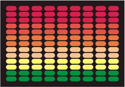 LED Equalizer Sound Activated Flashing Black T-Shirt in Kuwait