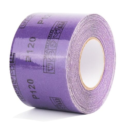 1500 حصى PSA فيلم أرجواني سيراميك لفة ورق الصنفرة، 2-3/4 بوصة واسعة مستمرة 20 ياردة طويلة الصنفرة لفة الرطب الجاف الصنفرة كتل ذاتية اللصق لزجة الصنفرة الخلفية لأعمال النجارة السيارات in Kuwait