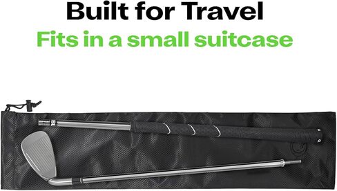 Q Gen 2 Adjustable Golf Club (Steel Shaft) - Durable 2-Part Travel Shaft - 8 Settings from 4° Putter to 60° Lob Wedge - Men & Women in Kuwait