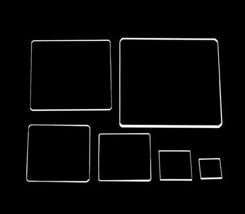 ورقة الركيزة AL2O3 من الياقوت لتجارب البحث العلمي، رقاقة الألومينا، AL2O3 الياقوت الركيزة البلورية المفردة (20 * 20 * 0.6 مم، جانب واحد مصقول) in Kuwait