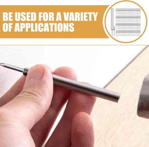 Zerodeko 100pcs Double Head Picture Hanging Nails Seamless Furniture Nails with Socket Tool for Wall Skirting Installation in Saudi Arabia