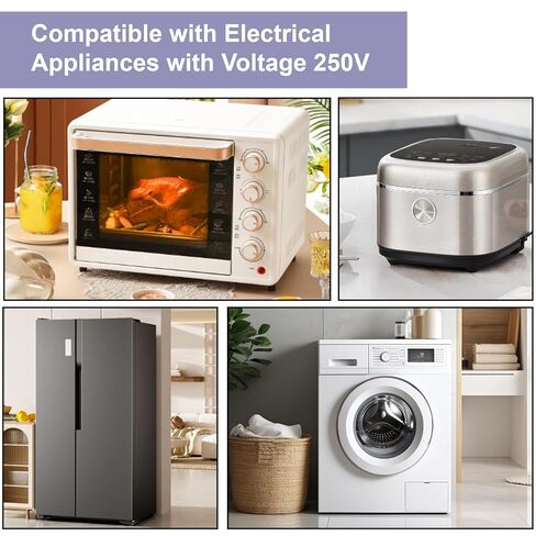 Luomorgo Inline Fuse Holder with 6 Pcs 6x30mm 1A Fuses - Screw Type Wired Mounting for Tube Fuse, Electrical Projects in Kuwait