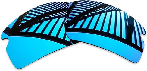 عدسة بديلة لنظارات Oakley Flak 2.0 XL OO9188 الشمسية 4 أزواج - أسود خالص + تيتانيوم + أزرق ثلجي + أحمر ناري in Saudi Arabia