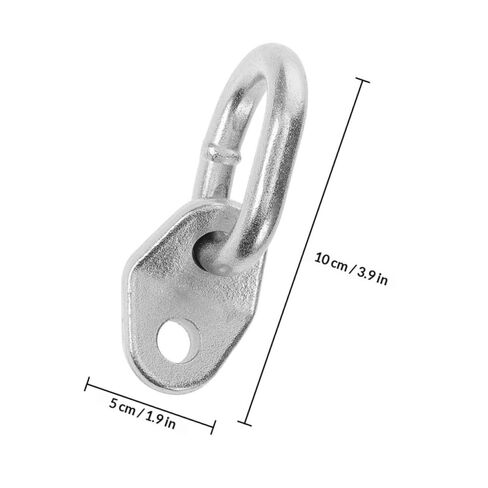 PRETYZOOM 2pcs 5500lb Stainless Steel Engine Lifting Hook with Alloy Hoist Ring Bracket Heavy Duty Engine Support Tool and Mount Kit 110x50x10mm in Saudi Arabia