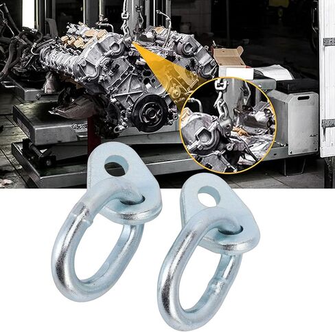 Engine Lifting Bracket, 5500LB Capacity Stainless Steel Engine Lift Bracket Kit with Angled Design, Acceptable 1/2in, for Hoist Leveler and Lifting Rigging in Saudi Arabia