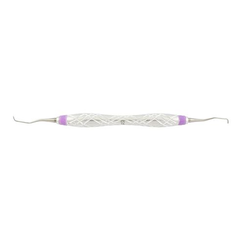 Gracey Dental Periodontal Curettes 1/2 Double Ended Special Purple Hollow Handle Stainless Steel Dental Instruments DN-2498 in Saudi Arabia