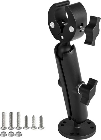 Trolling Motor Stabilizer Mount, 360° Adjustable, for Minn kota Terrova/Riptide Terrova/Ulterra/PowerDrive, Tough-Claw Boat Trolling Motor Shaft Reduces Bounce, Max to 1.5" Diameter Bar in Kuwait