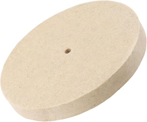 8 بوصة ورأى الصوف إطارات لامعة القرص 25 مللي متر وسادة عازلة سميكة للفولاذ المقاوم للصدأ النحاس الألومنيوم تشطيب المعادن وطحن 9.4 مللي متر in Kuwait