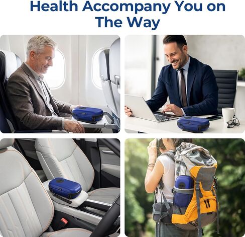 AUVON Insulin Cooler Travel Case with Rechargeable Temp Display, Insulin Pen Cooler Travel Case with 2 x 160g TSA Approved Ice Packs, Waterproof Insulated Cooler Bag for Daily Use & Trip in Kuwait