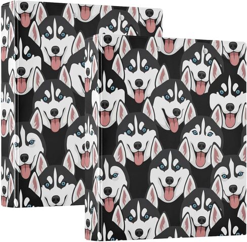 Moth Mushroom Flower Printed 3-Ring Binder for School Office, 1.5 Inch Round Ring Binder for Home Recipe Budget Aesthetic Binder with Pocket Metal Non-Slip Clip Holds 200 Sheets of Paper in Kuwait