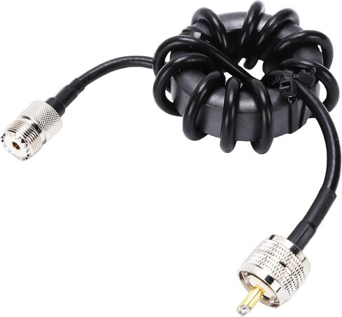 1.8-30MHz Shortwave Choke 600W with M Male to M Female Connector for Signal Improvement in Saudi Arabia