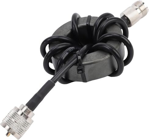 Shortwave Choke Magnetic Powerful 1:1 Current Type Balun for Shortwave Communication and Emergency Communications Iron .77in Diameter ZP614 EM43 in Kuwait