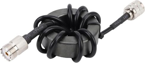 Shortwave Choke Magnetic Powerful 1:1 Current Type Balun for Shortwave Communication and Emergency Communications Iron .77in Diameter ZP614 EM43 in Kuwait
