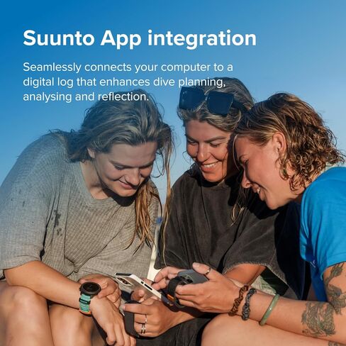 جهاز كمبيوتر SUUNTO Nautic S Dive Watch مع شاشة AMOLED ساطعة ونظام تحديد المواقع العالمي (GPS) والخرائط غير المتصلة بالإنترنت وأدوات الطقس، وضغط الخزان اللاسلكي، حتى 60 ساعة بشحنة واحدة in Saudi Arabia