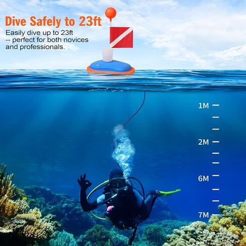 جهاز تهوية للغوص بالبطارية، نظام غوص سكوبا قابل لإعادة الشحن مع بطارية 8900 مللي أمبير في الساعة، نظام غوص بدون خزان معتمد من شركة الطيران مع خرطوم تنفس بطول 23 قدمًا ومنظم للغوص الترفيهي in Kuwait