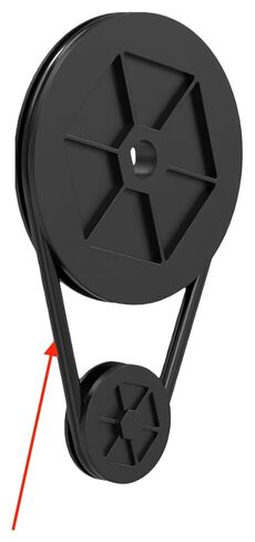 Replacement Drive Belt Compatible with Chicago Electric HF 93835 1.5 lb Rock Tumbler, 5 Pack, 3 Inch, Single Drum in Saudi Arabia