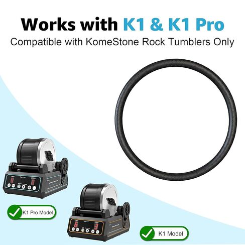 Rock Tumbler Replacement PU Belts for K1 & K1 Pro – Heavy-Duty Anti-Break Drive Belts, Durable Upgrade, 5 Pack (Not for Other Models) in Kuwait