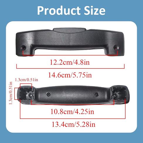 Luggage Telescopic Handle Replacement Suitcase Handle Replacement, Strong Bearing Capacity Suitcase Pull Grip in Kuwait