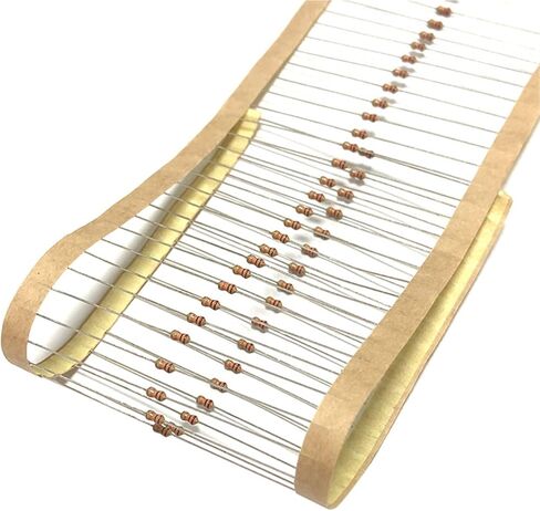 100 قطعة 1/8 واط الكربون مقاوم من غشاء 5% 1R2 12R 120R 1K2 12K 120K 1.2 12 120 R K أوم 0.125 واط 0R-1M(CF0.125W 270K 100 قطعة) in Kuwait