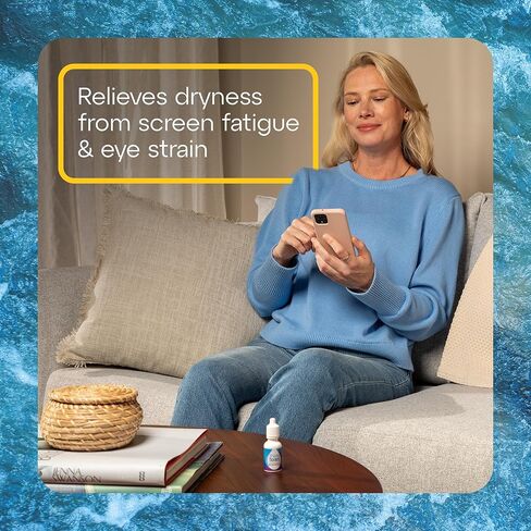 TheraTears Dry & Tired Preservative-Free Eye Drops for Dry Eye Relief and Daily Eye Care, 30 Single-Use Vials in Kuwait