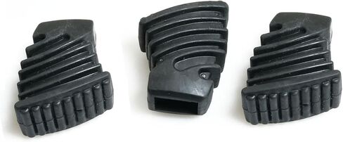 3PCS Black Drum Stand Rubber Feet Compatible with Drum Hardware Cymbal Holder Percussion Instrument Suitable for Large Single Support or Light Double Support in Saudi Arabia