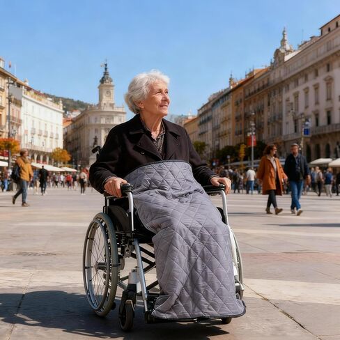 Wheelchair Blanket, Foot – Leg Warming Supplies Winter, Windproof Disabled Individuals Patients, Outdoor Activities Travel Hospital Stays | Disabled Individuals Patients Outdoor Activities Travel Hos in Saudi Arabia