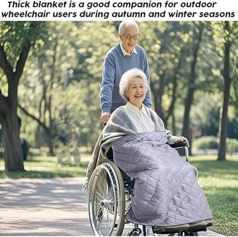 Wheelchair Blanket, Foot – Leg Warming Supplies Winter, Windproof Disabled Individuals Patients, Outdoor Activities Travel Hospital Stays | Disabled Individuals Patients Outdoor Activities Travel Hos in Saudi Arabia