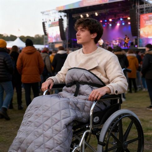 Wheelchair Blanket, Foot – Leg Warming Supplies Winter, Windproof Disabled Individuals Patients, Outdoor Activities Travel Hospital Stays | Disabled Individuals Patients Outdoor Activities Travel Hos in Saudi Arabia