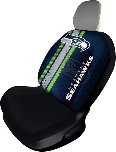 FANMATS NFL - غطاء مقعد Seattle Seahawks SEATCOVERRALY-Seattle Seahawks Rally - تصميم زاهي بالألوان الكاملة - قطعة واحدة in Saudi Arabia