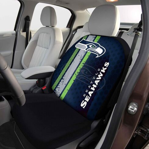 FANMATS NFL - غطاء مقعد Seattle Seahawks SEATCOVERRALY-Seattle Seahawks Rally - تصميم زاهي بالألوان الكاملة - قطعة واحدة in Saudi Arabia