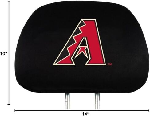 MLB Arizona Diamondbacks Head Rest Covers, 2-Pack in Kuwait
