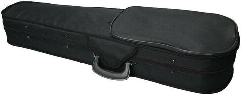 حافظة كمان كاملة الحجم 4/4، حافظة صلبة مثلثة مع بطانة بيج فخمة، قماش خارجي خفيف الوزن، أسود in Kuwait