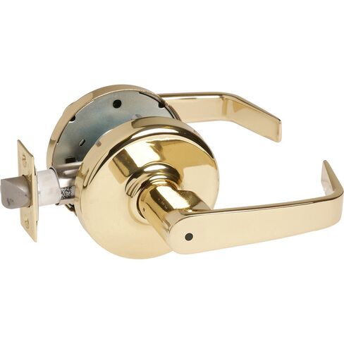 Corbin Russwin CL3820-NZD-605 درجة 2 للخصوصية/السرير/الحمام، 605 - مصقول لامع، ظهر 2-3/4 بوصة، بدون يد، فولاذ/زنك/نحاس in Saudi Arabia