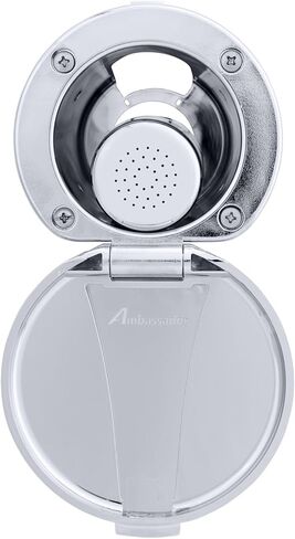 Recessed Shower- Chrome Cup & Lid, Small Chrome Sprayer (No Eyelet), 6' Stainless Steel Hose - 136-0018-CP-W in Saudi Arabia